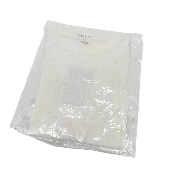 AEMI + CO Junie Tee White Size S - Picture 7 of 10